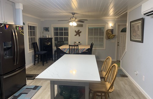Green Turtle Estates House | Steps From Private Beach, Sleeps 10, Hot Tub In The Deck, Centrally Located