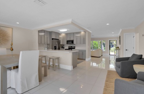 Boca Raton House | Steps from the beach, heated pool, and ocean sunrises from your patio