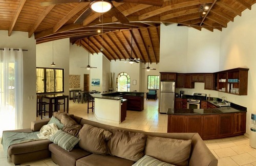 Playa Negra Villa | Steps to beach and world-class surf break - Large Indoor & Outdoor Living spaces