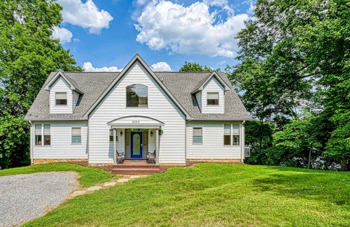 Goodview House | Still Waters - Lakefront luxury home with views, dock, home theater & game room