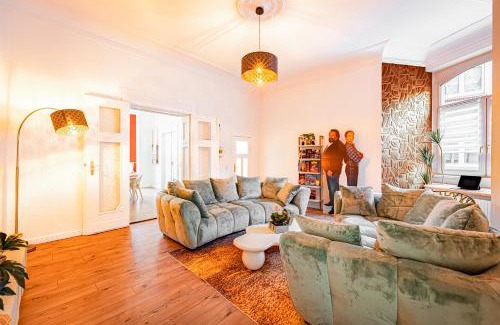 Sudenburg Apartment | Stilvolle XXL-Ferienwohnung für 9 Gäste-148qm,4 Schlafzimmer,2 Parkplätze