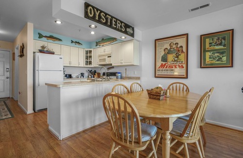 Chincoteague Condo | Stingray - Waterfront; Waterside balcony!