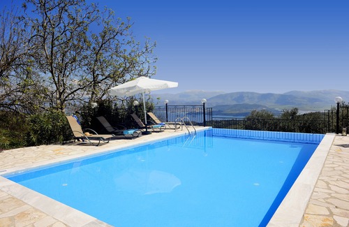 Petaleia Villa | Stone Built in a Private Estate with Great Views and Privacy
