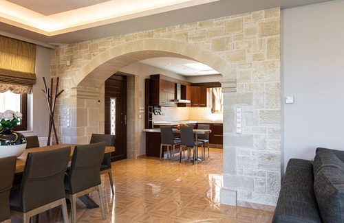 Rethymno Villa | Stone Built villa with private pool offering a peaceful setting