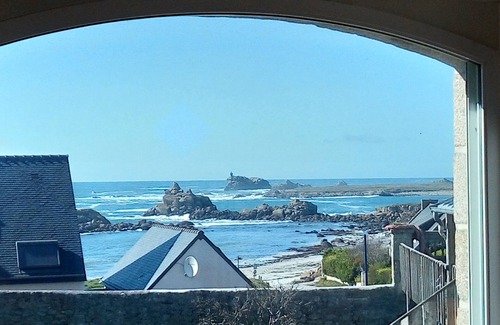 Porspoder House | stone house with beautiful sea views, 100 m from the beach, Finistère
