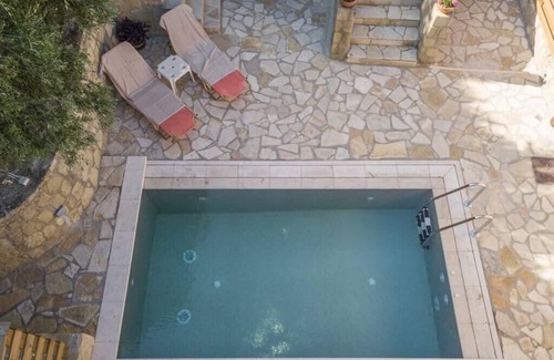 Platanias Villa | Stone maisonette villa with private pool in th.