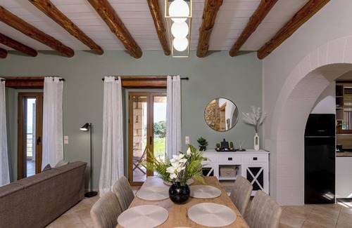 Apokoronas Villa | Stone villa Halepa with panoramic view and fantastic garden area!n