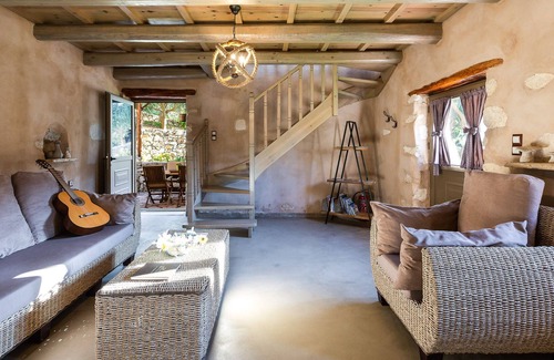 Yerolakkos Villa | Stone villa | Heated pool, playground for kids, serenity