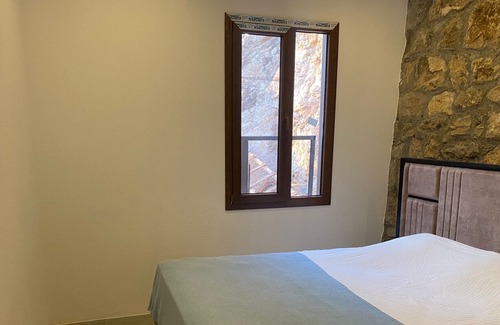 Karaoz House | Stonehouse w Fireplace, Pool and Backyard in Izmir