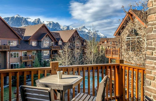 Canmore Condo | Stoneridge Top Floor w/Mountain Views/Pool/Hot Tub