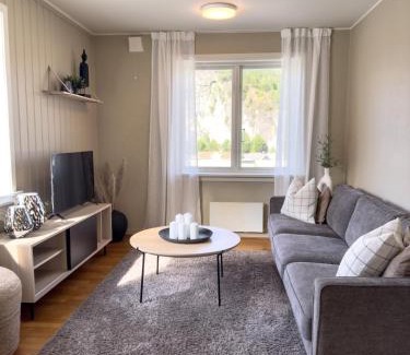 Notodden Apartment | Stor innbydende leilighet med 4 soverom og sentral beliggenhet