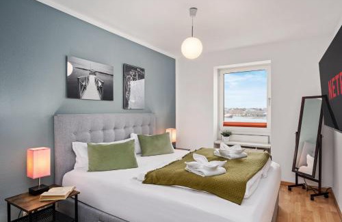 Innenhafen Apartment | Strand-Apartment, Strandkorb, Meeresrauschen, Parkplatz