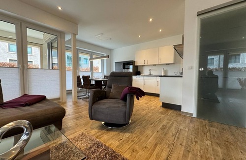 Dangast Apartment | Strandglück - mit Großer Terrasse