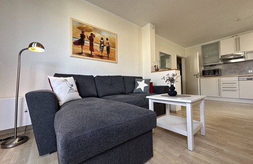 Dahme Apartment | "Strandhausvilla - Whg.2" Beach chair included!
