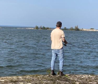 Vargon Cabin | Strandnära Stuga Vänersnäs