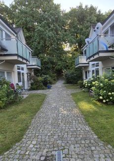 Monchgut-Granitz Apartment | Strandtraum Lobbe Fewo 20 bis 4 Personen, auf Anfrage mit Strandkorb