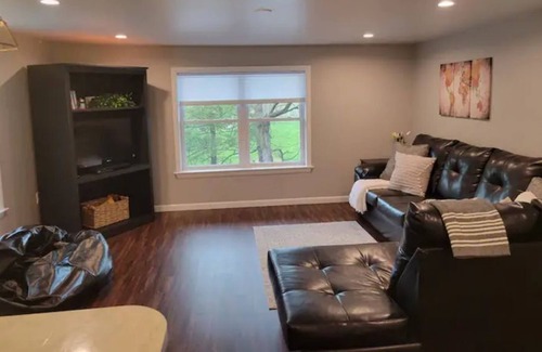 Mattawana Apartment | Stream Side Getaway in Big Valley