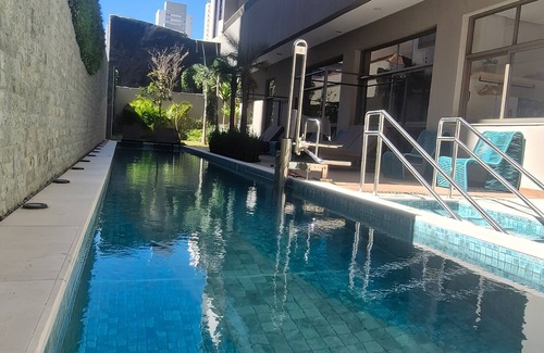 Tatuape Apartment | Studio 23m Tatuapé subway wi-fi + swimming pool + balcony + gym + coworking
