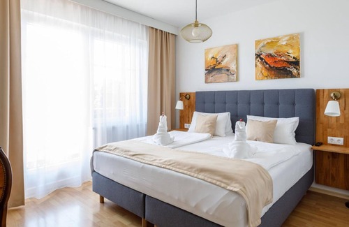 Morbisch am See Cottage | Studio 3-bett Zimmer, Dusche, WC - Pension Laubenhof