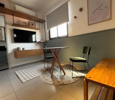 Sao Carlos Apartment | Studio 305 with panoramic pool - close to USP