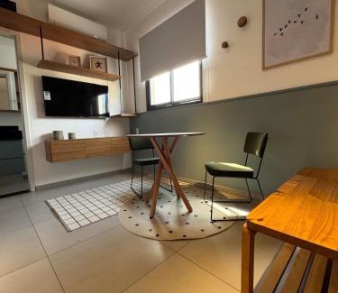 Sao Carlos Apartment | Studio 305 with panoramic pool - close to USP