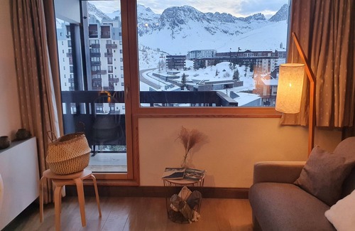 Le Lavachet Apartment | Studio 4 pers. 100m from the nearest chairlift, return on skis