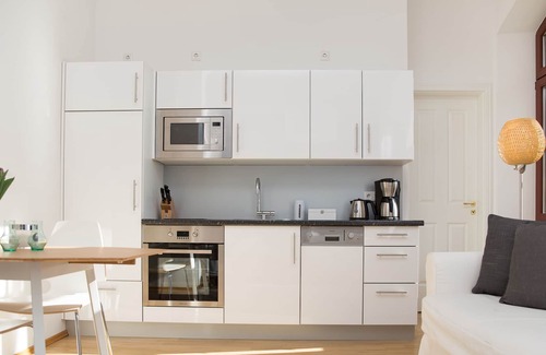 Mitte Apartment | Studio 44, Apartment GUSTAV; Center, BALCONY, bicycles, free WiFi