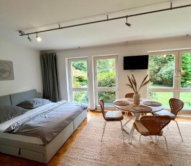 Golzheim Apartment | Studio 5 min zur Messe und Arena, 10 min zur Innenstadt