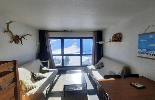 La Mongie Apartment | Studio 6 Personnes vue Panoramique