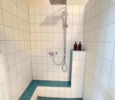 Kleinwelka Apartment | Studio Alte Mädchenschule, Sauna, 6 Personen, Hund, am Saurierpark, Boxsprinbetten, gratis Kaffee und Tee, Minibar