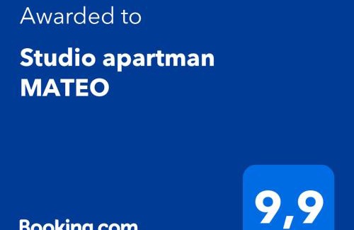 Blace Apartment | Studio apartman MATEO
