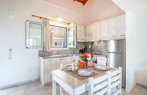 Arillas Apartment | Studio Apartment 'Premier Family 5' with Shared Pool, Wi-Fi and Air Conditioning