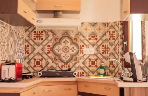 Kouroutai Apartment | Studio Apartment 'Asfentamos' with Mountain View, Wi-Fi and Air Conditioning