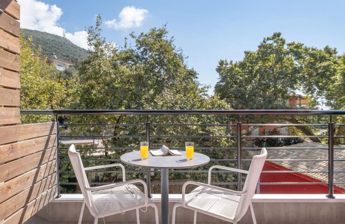 Anthousa Apartment | Studio Apartment 'Deluxe 2 Adults - C' with Shared Terrace, Wi-Fi and Air Conditioning