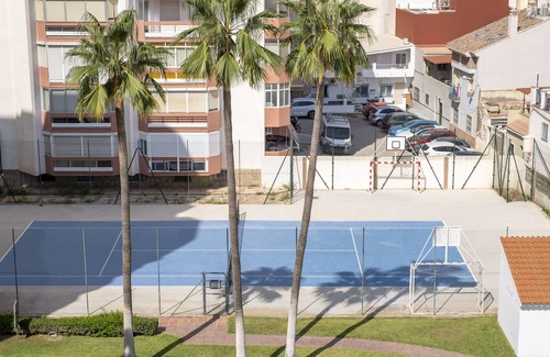 Torre del Mar Apartment | Studio Apartment 'Torre Del Mar' with Sea View, Wi-Fi and Air Conditioning