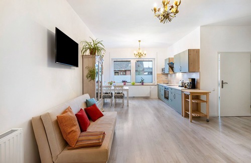 Aldekerk Apartment | Studio Apartment 'Garten Apartment' with Shared Garden and Wi-Fi