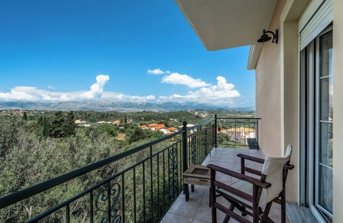 Paliki Apartment | Studio Apartment 'Ionian Balcony 2' with Sea View, Wi-Fi and Air Conditioning