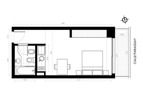 Centro Apartment | Studio apartment near the river with pool