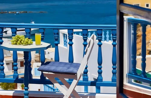 Diafani Apartment | Studio Apartment 'Triple No 1' with Sea View, Wi-Fi and Air Conditioning