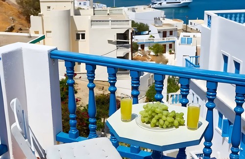 Diafani Apartment | Studio Apartment 'Triple No 1' with Sea View, Wi-Fi and Air Conditioning