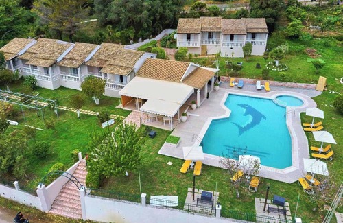 Sidari Apartment | Studio Apartment 'Vintage Resort 9' with Sea View, Wi-Fi and Air Conditioning
