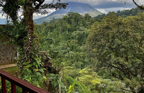 La Fortuna Apartment | Studio Apartment. Volcano view from terrace.