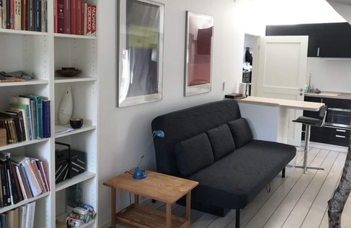 Christianshavn Boat Rental | Studio apartment with terrace on Houseboat at the best spot in Copenhagen