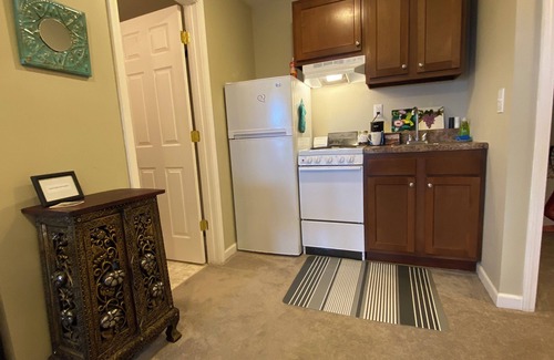 Roanoke Apartment | Studio Apartment with King Bed, Stunning View & Sauna