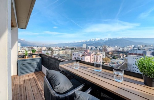 Quartier Villeneuve - Village-Olympique Apartment | Studio Avec vue Montagne