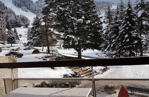 Villard-de-Lans Apartment | STUDIO - Balcony with superb view of the slopes