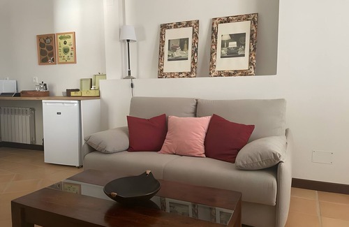 Consuegra Apartment | Studio 'Biblioteca' with Shared Terrace, Wi-Fi and Air Conditioning
