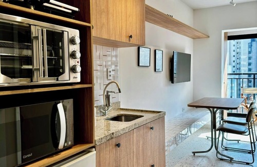Vila Buarque Apartment | Studio completo em Santa Cecília/Higienópolis