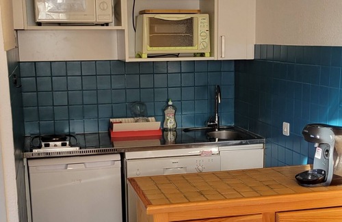 Font-Romeu-Odeillo-Via Apartment | Studio cabine, Balcon SUD, Quiet area, Garage