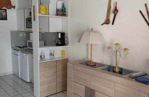Plage d'Argeles Apartment | Studio cabin for 4 near the beach with parking in Argelès-sur-Mer